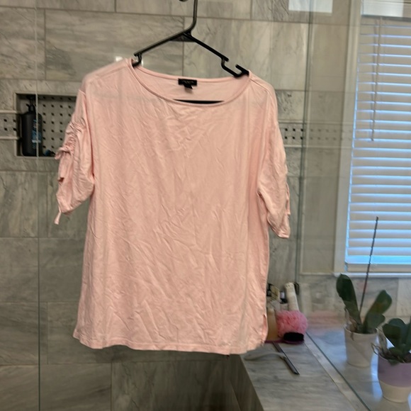 Ann Taylor Factory Tops - Soft light pink t shirt